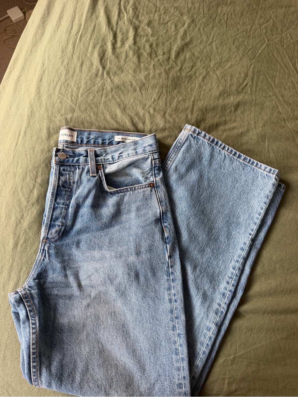 DENIM FORUM Vintage Low Rise
